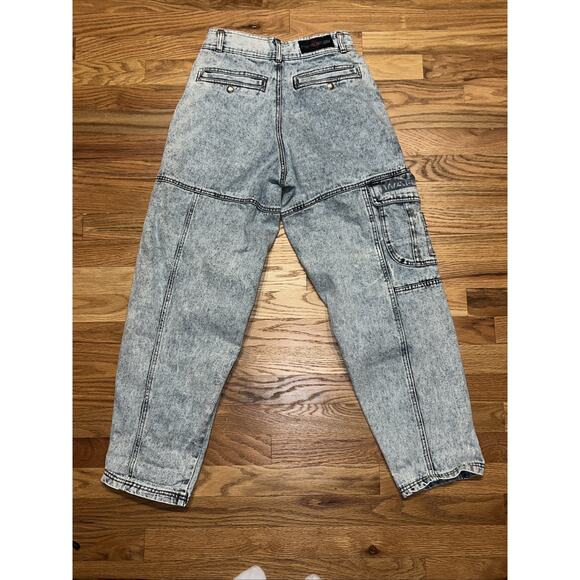 Vtg 1980s 90s Bugle Boy Men's 28x30 31M Toxic Alert Non-Toxic Pants Cargo READ - Picture 6 of 13